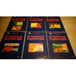 Kapitein Rob stripboeken 21 stuks zgan