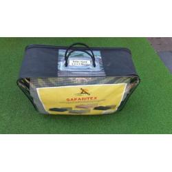 Voortenttapijt safaritex 2,5 x 5 meter grijs