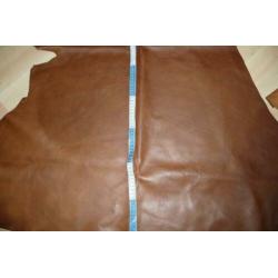 Bruin vintagelook restant soepel echt leer