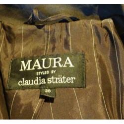 Mooie trenchcoat / jas van Claudia Strater maat 36, nieuw