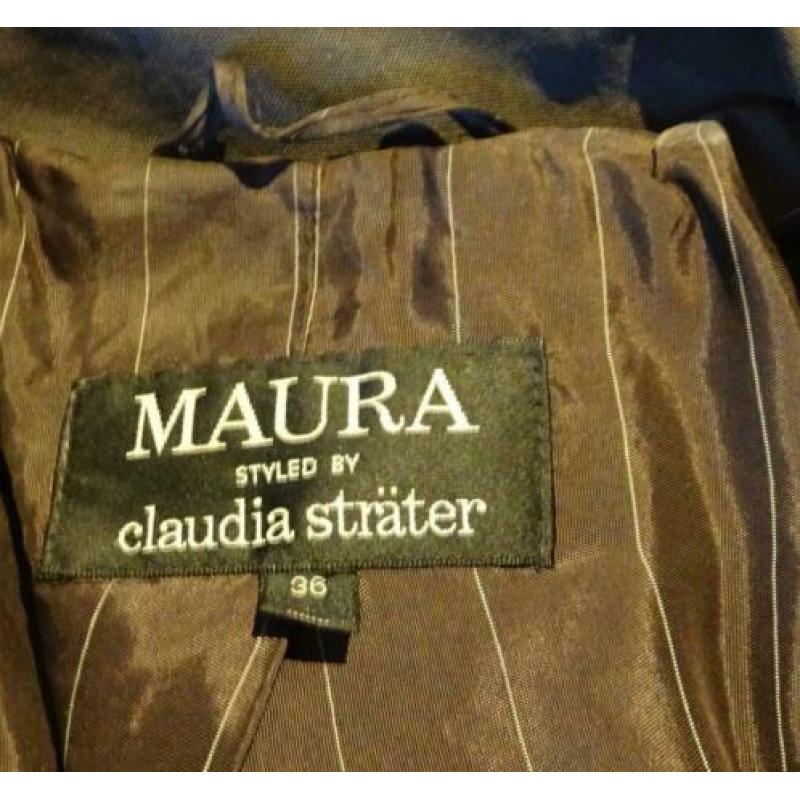 Mooie trenchcoat / jas van Claudia Strater maat 36, nieuw