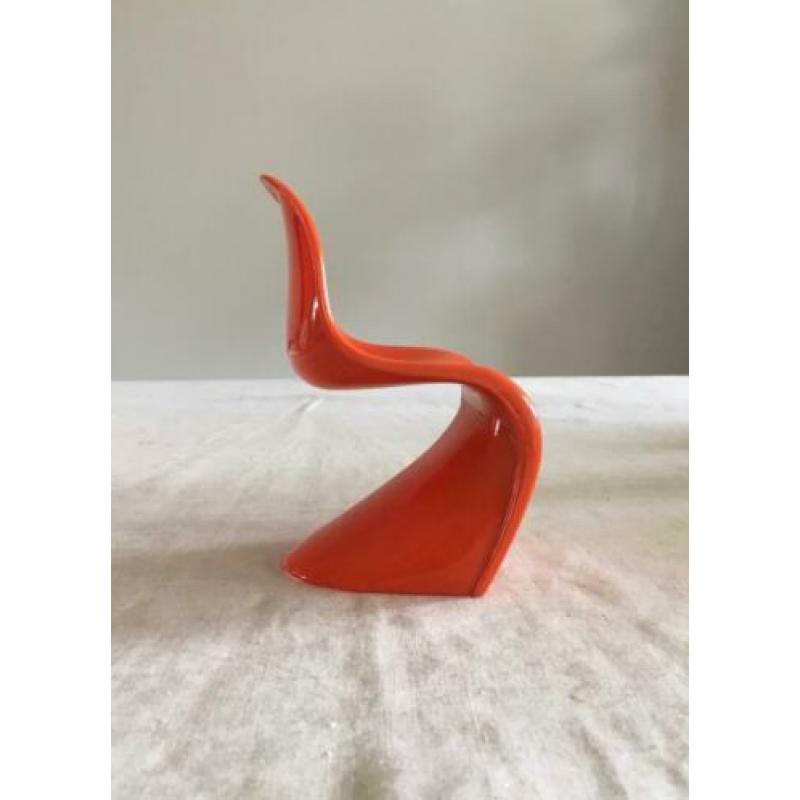 Vitra miniatuur Panton Chair - oranje