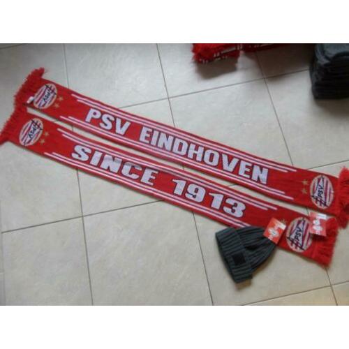 PSV Eindhoven 5 mutsen en sjaals