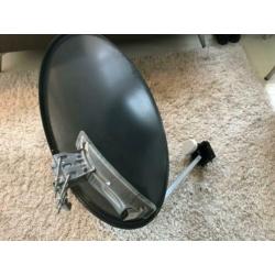 complete schotelantenne set met interactieve HD ontvanger