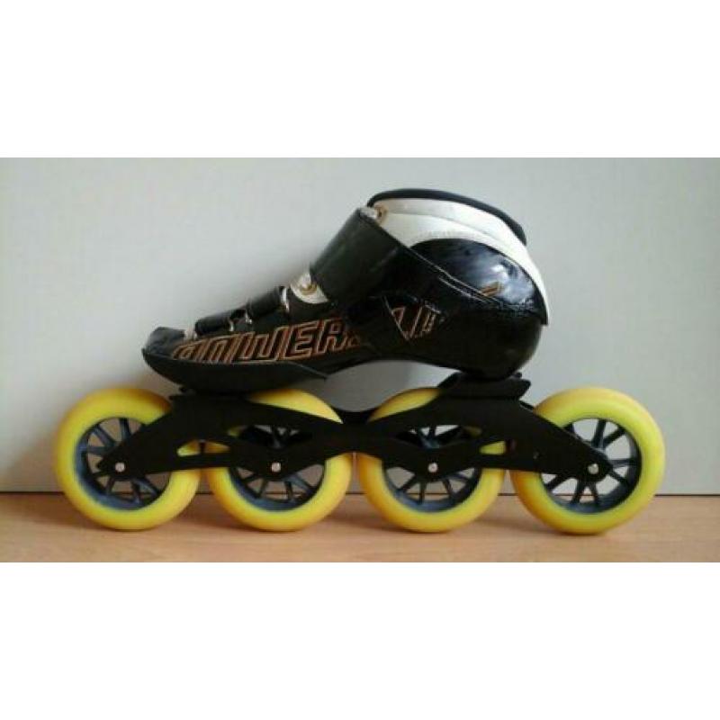 Powerslide Hawk skeelers maat 42 met 110 mm wielen