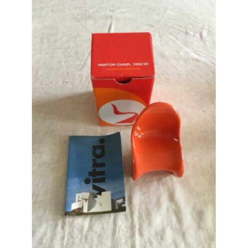 Vitra miniatuur Panton Chair - oranje