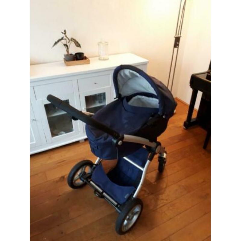 mutsy transporter combi donkerblauw