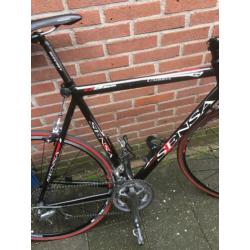 60cm Sensa Tiagra Racefiets met navigatie,helm,schoenen,slot