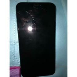 Iphone x zwart 64 gb.