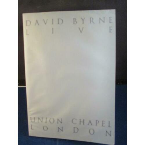 DAVID BYRNE. LIVE AT UNION CHAPEL 82 Min
