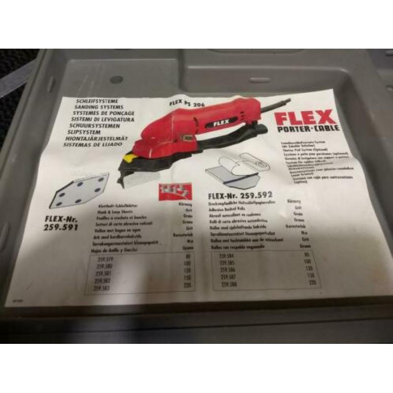 flex PS 206 schuurmachine
