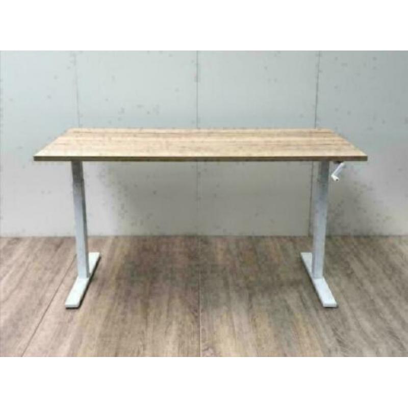 Slinger Zit-Sta Bureaus NIEUW 160x80cm H70-120cm