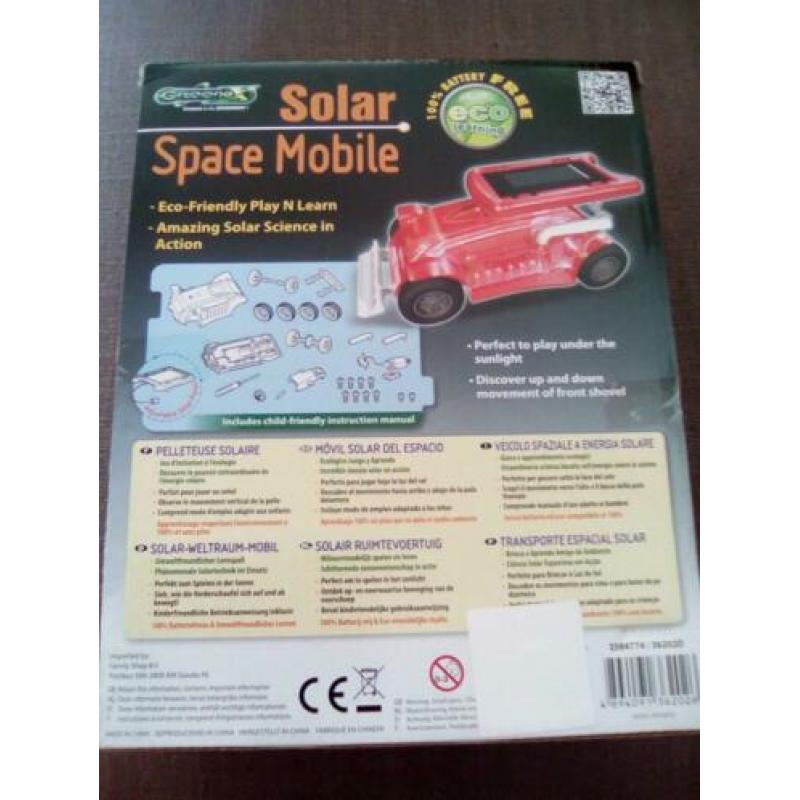 solar auto Solar space mobile nieuw