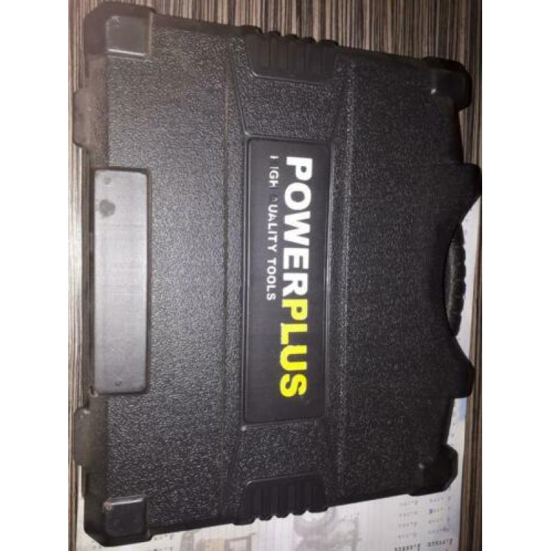 - slagmoersleutel accu powerplus x019 -
