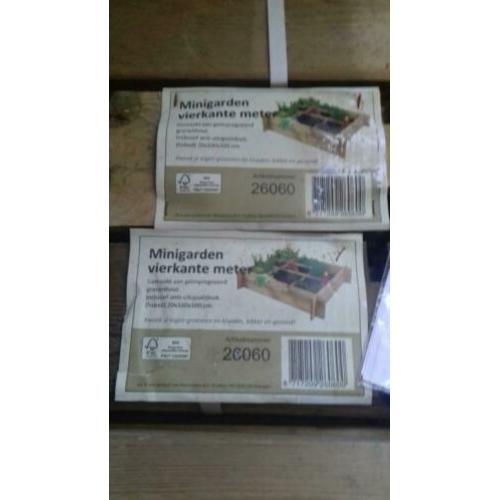 Minigarden vierkante meter moestuin (nieuw)