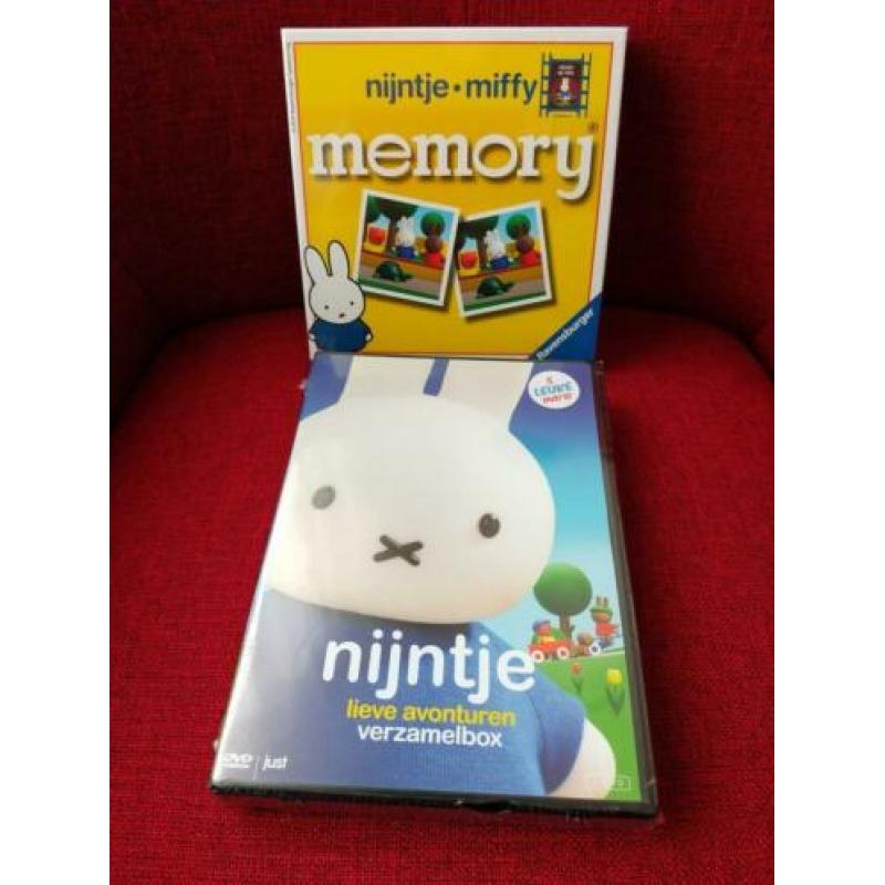 *nieuw* DVD verzamelbox Nijntje lieve avonturen & memory