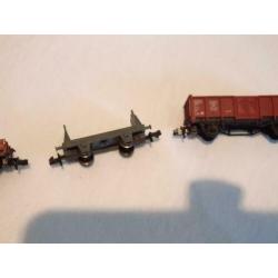 FLEISCHMANN H0 DB platte wagen