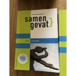 HAVO Samengevat Economie, Biologie en Aardrijkskunde
