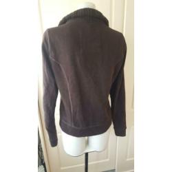 ZGAN bruin HOLLISTER vest / jas mt L 42/44, vestje, jasje