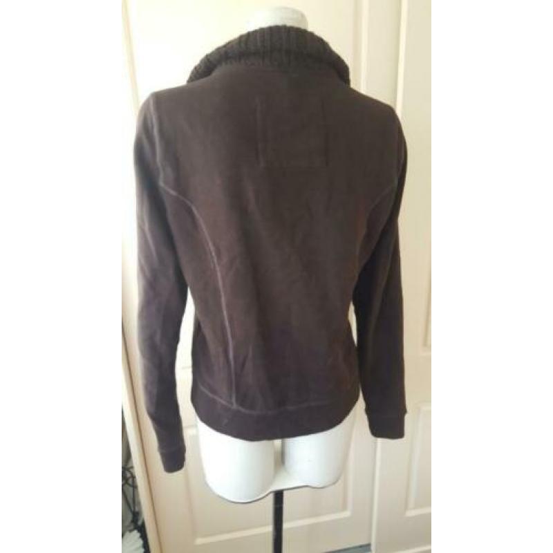 ZGAN bruin HOLLISTER vest / jas mt L 42/44, vestje, jasje