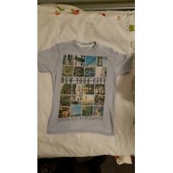 Selectie van t shirts en truien maat 122/128 diverse merken