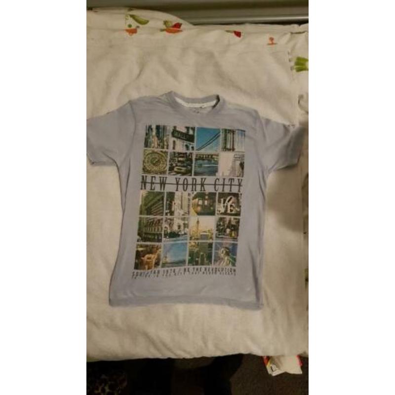 Selectie van t shirts en truien maat 122/128 diverse merken