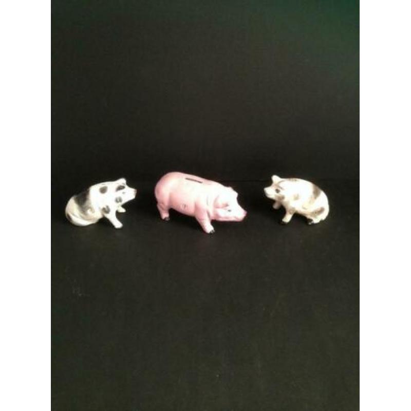 Diverse Varkens Spaarpotten en Deurstop