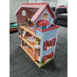 Te koop: KidKraft Chelsea houten Poppenhuis
