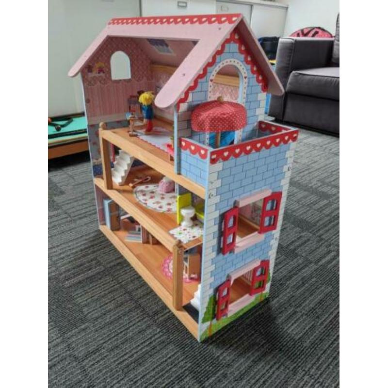 Te koop: KidKraft Chelsea houten Poppenhuis