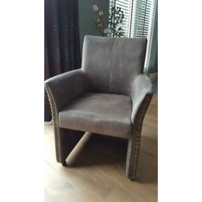 Rotan stoelen 6x