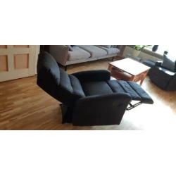Relax fauteuil zwart 2 x
