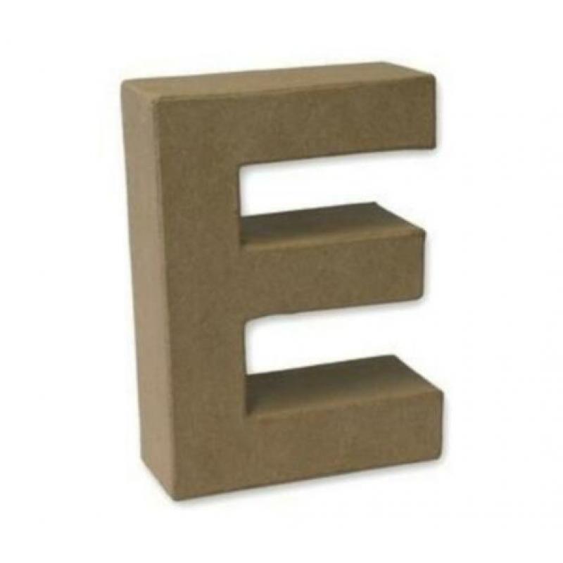 Stevige zelfstaande Dekoratie letters - 17.5 x 5.5 cm.