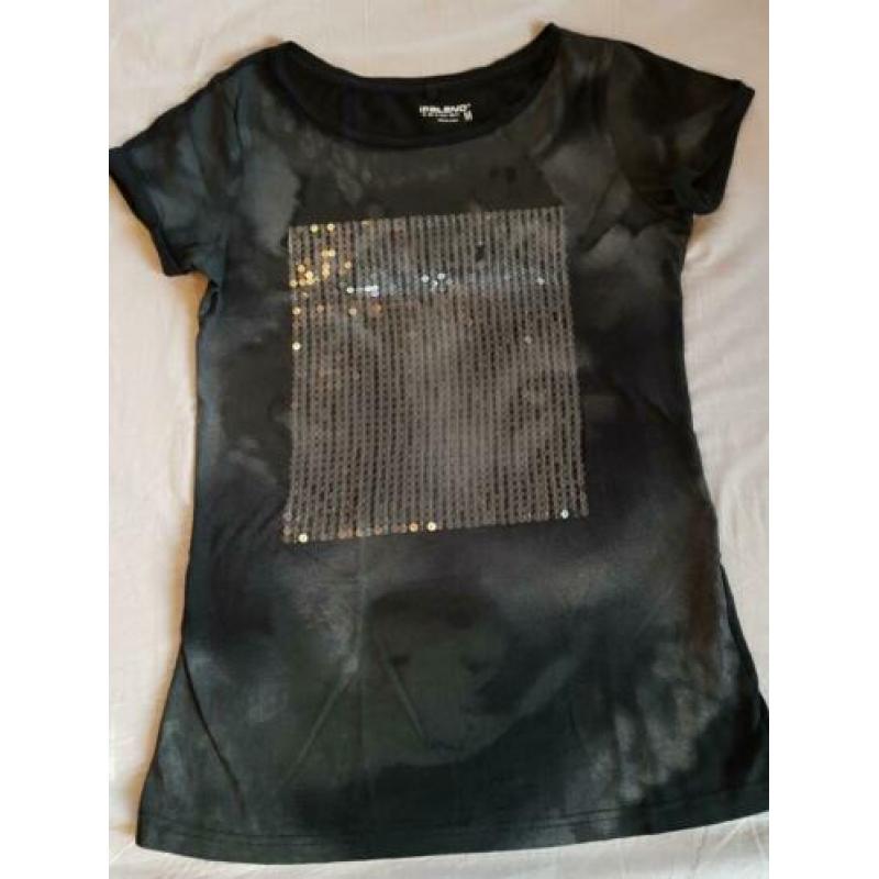 Shirt, Top, met pailletten