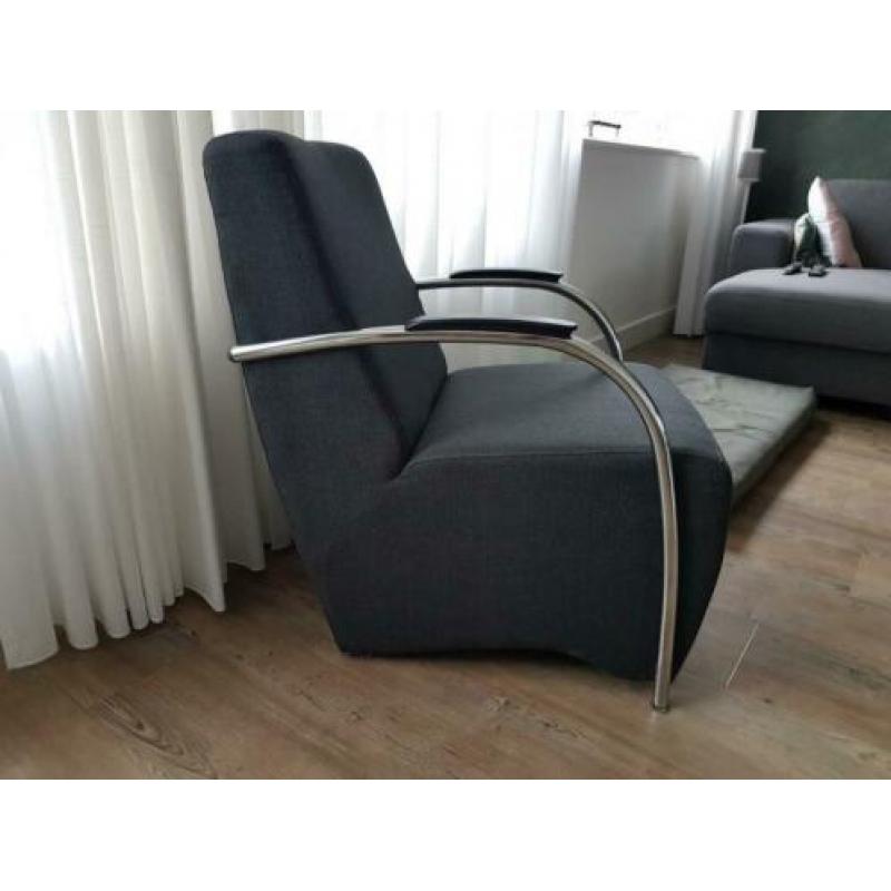 Dark Grey relax stoel