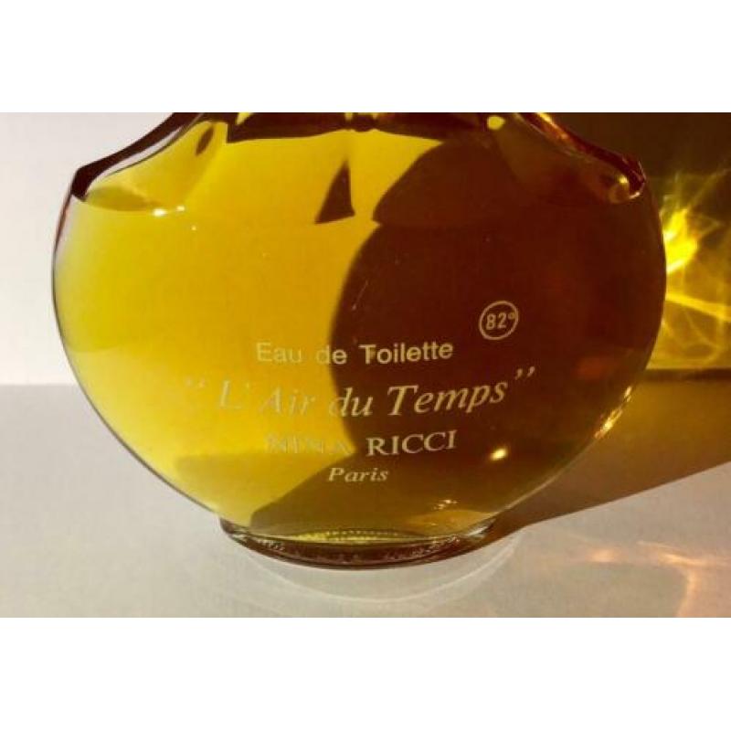 Vintage parfum fles nina ricci 100 ml vol l’air du temps