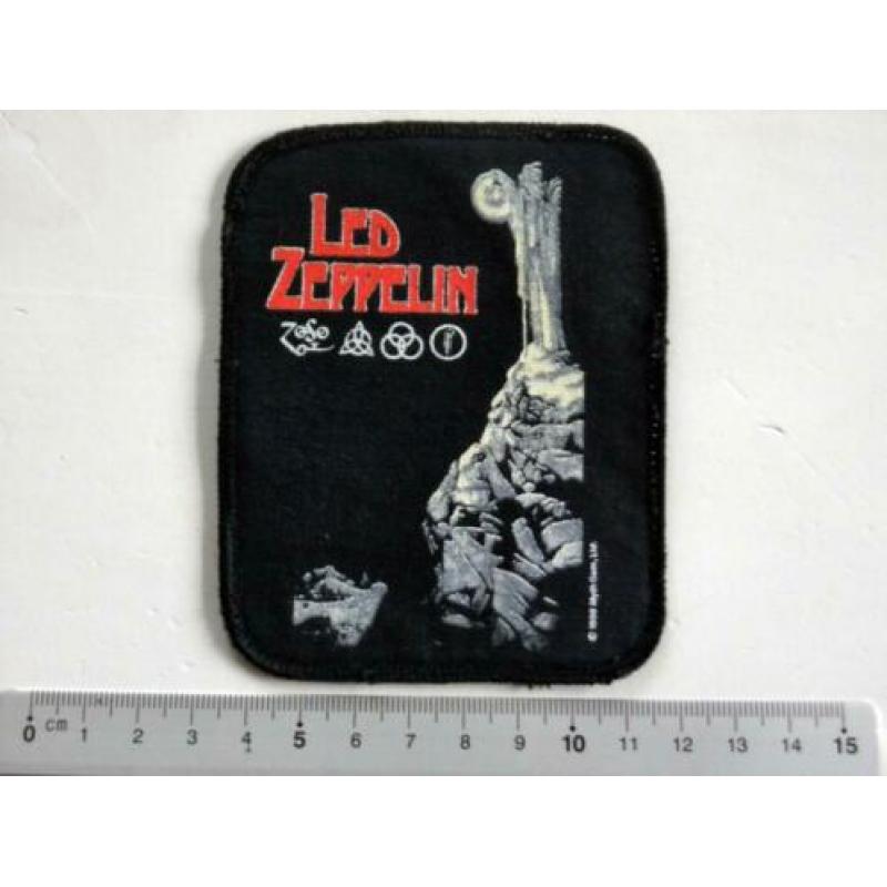Led Zeppelin officieel 1989 vintage embleem patch 31 nieuw