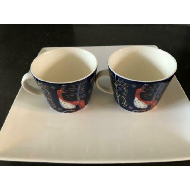 2 kopjes iittala serie Taika blauw