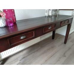 Grote sidetable koloniaal (180cm breed)