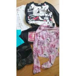 10 diverse leuke shirtjes mt. S