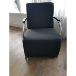 Dark Grey relax stoel