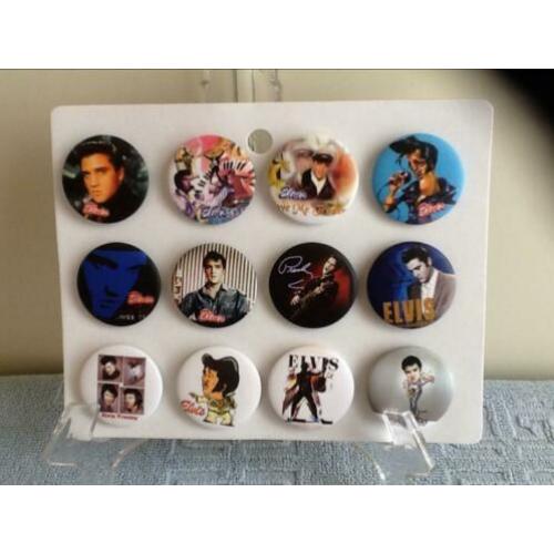 Buttons Elvis Presley en Rollingstones