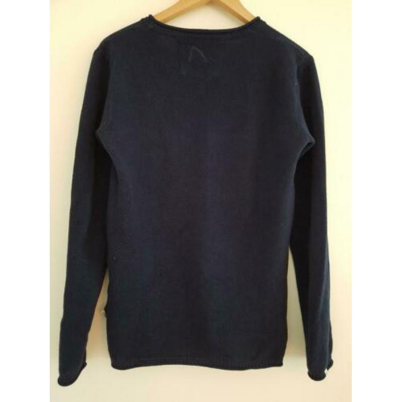 Chasin, donkerblauw, katoen, mt S