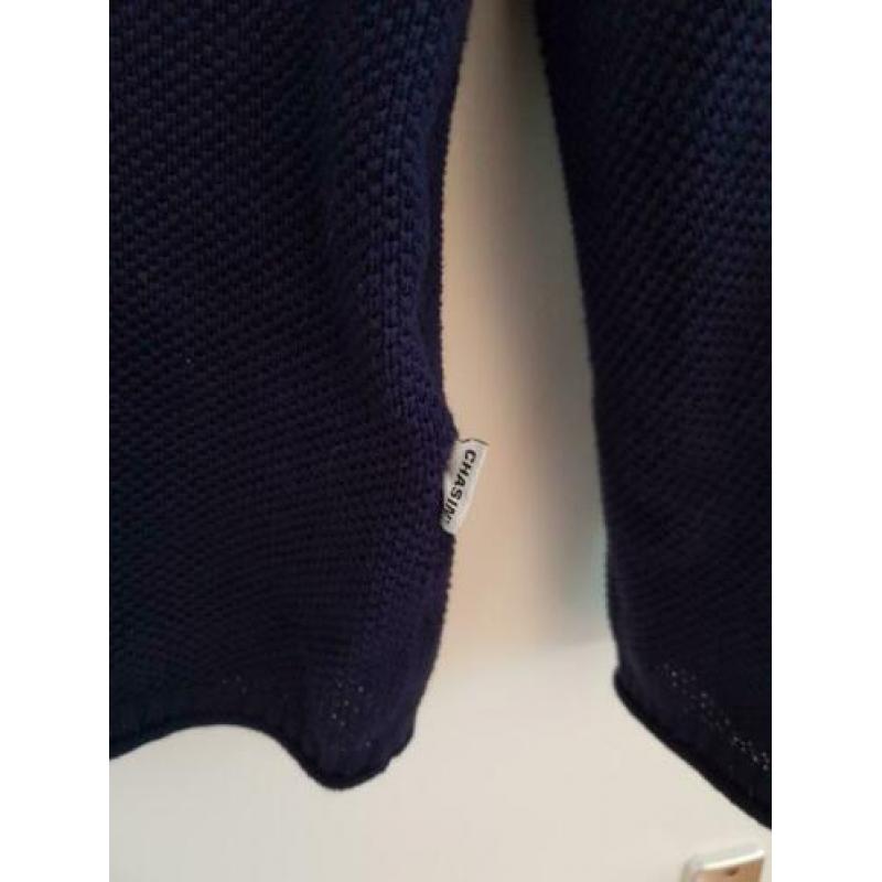 Chasin, donkerblauw, katoen, mt S