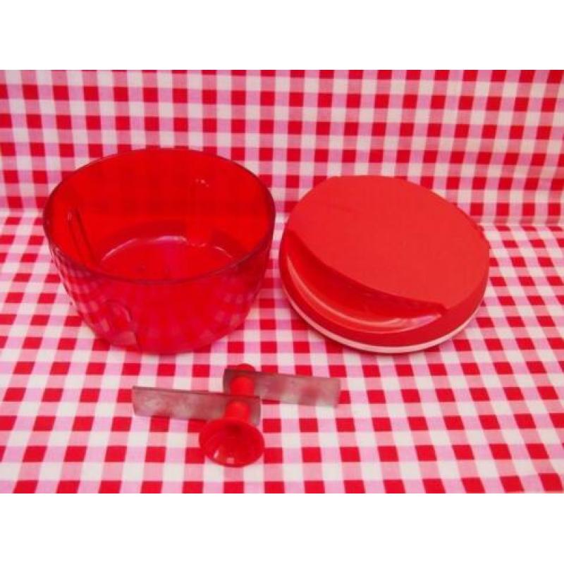 174 Mini Quickchef, snijmolen, hakmolen, en meer Tupperware