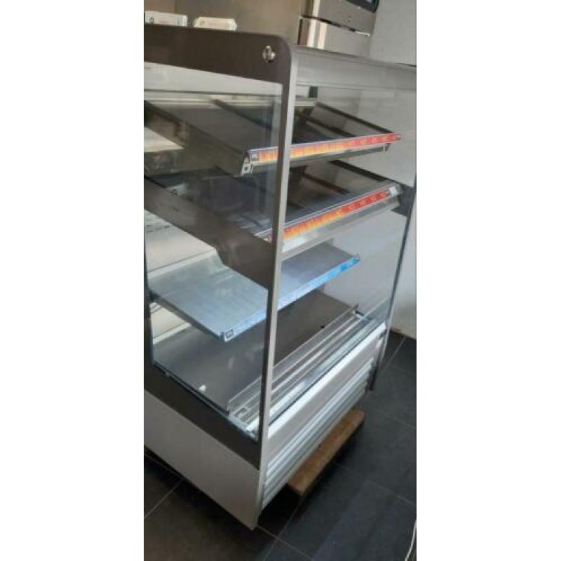 Warm en koud Wandkoeling display cabinet