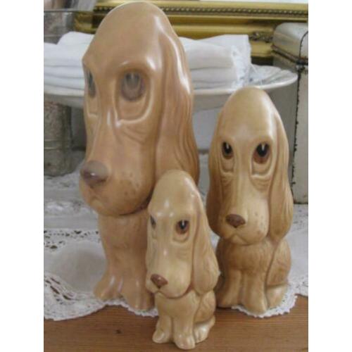 Brocante hondenbeelden