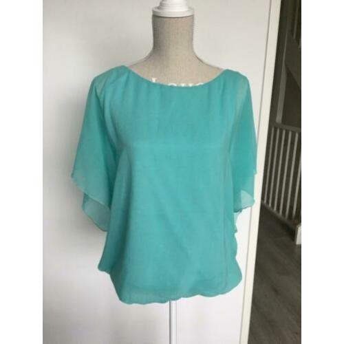 Zeer mooie blouse Esprit. Zeegroen. Maat 42