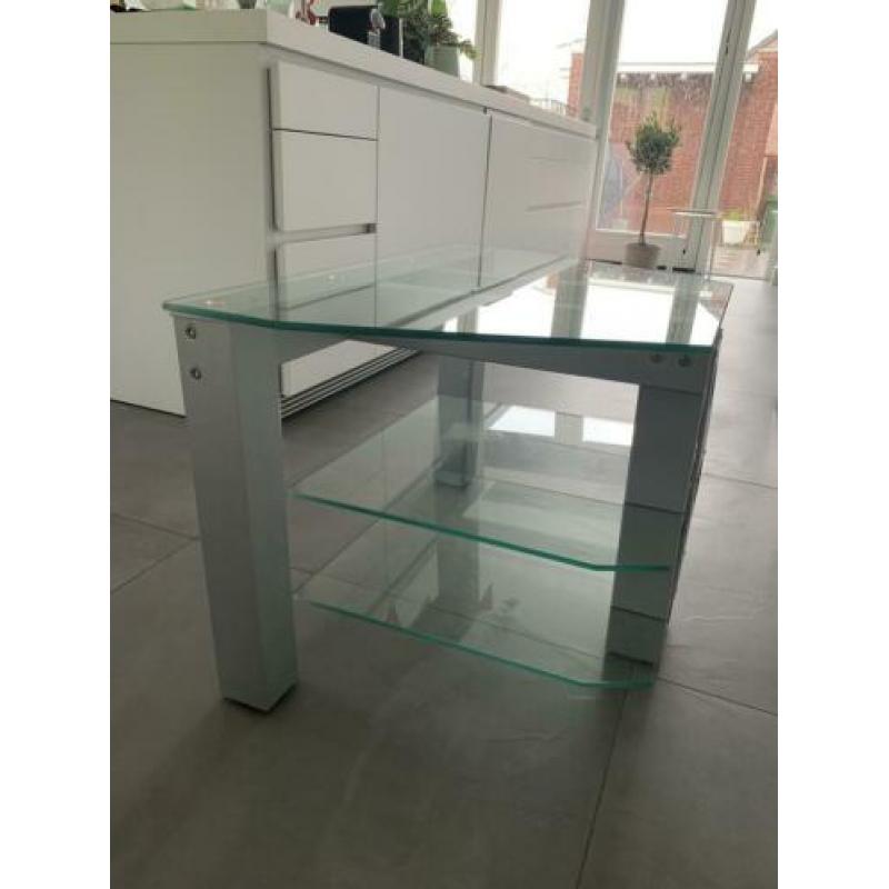 Moderne TV meubel glas GRATIS AF te halen