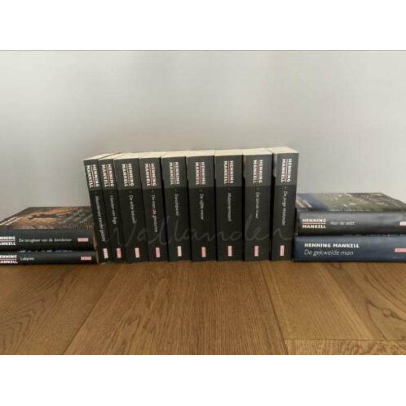 Wallander, Henning Mankell complete reeks boeken