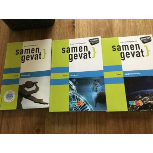 HAVO Samengevat Economie, Biologie en Aardrijkskunde